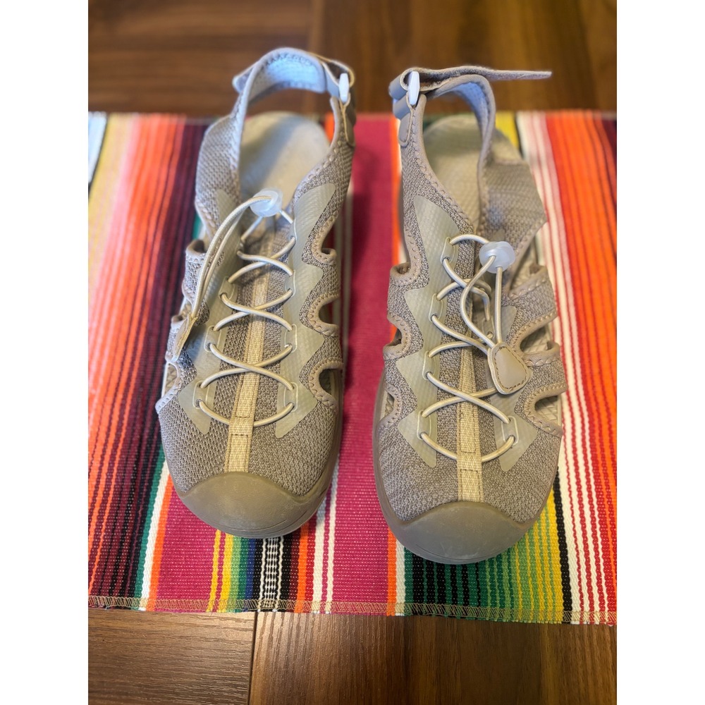 Northside Mens Burke II Closed Toe Water Sandals Tan Grey Size 11 Hiking‎ Shoes